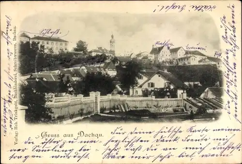 Ak Dachau in Oberbayern, Gesamtansicht