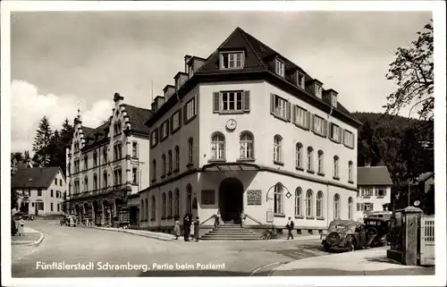 Ak Schramberg im Schwarzwald, Postamt