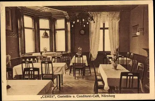 Ak Nürnberg in Mittelfranken, Gaststätte Ceres