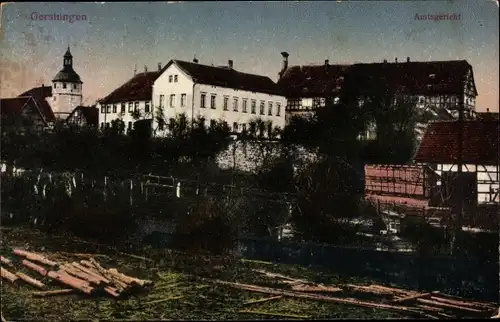 Ak Gerstungen in Thüringen, Amtsgericht
