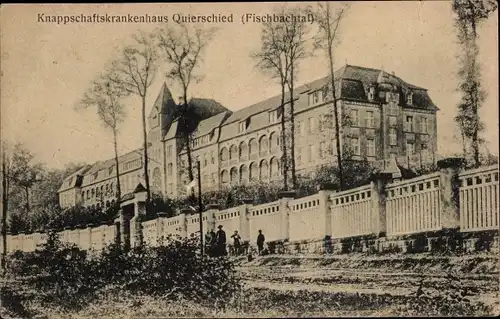 Ak Quierschied im Saarland, Knappschaftskrankenhaus, Fischbachtal