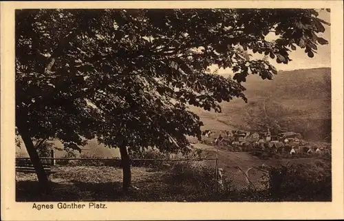 Ak Langenburg in Württemberg, Agnes Günther Platz