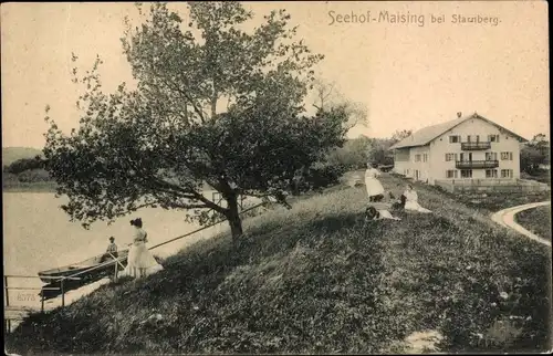 Ak Maising Pöcking in Oberbayern, Seehof