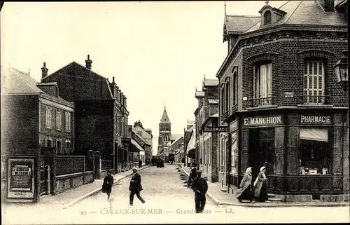 Ak Cayeux sur Mer Somme, Pharmacie E. Manchion, Grande Rue