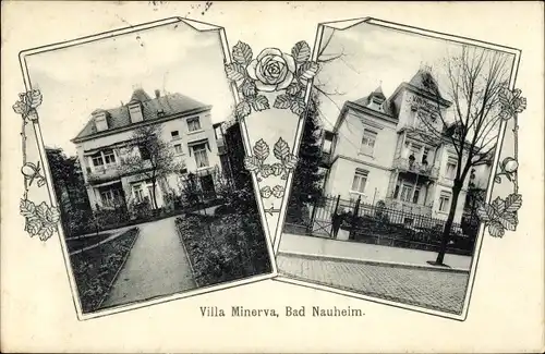 Ak Bad Nauheim in Hessen, Villa Minerva