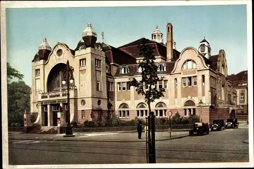 Ak Essen im Ruhrgebiet, Städt. Saalbau