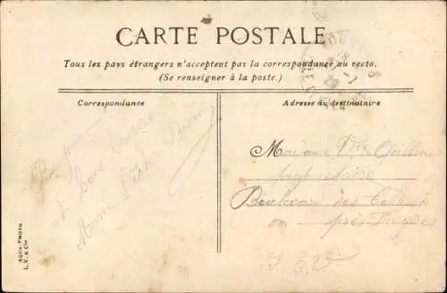 Ak Cabourg Calvados, vue générale des Villas et Jardins