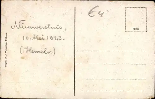 Ak Nieuwersluis Stichtse Vecht Utrecht, geöffnete Brücke