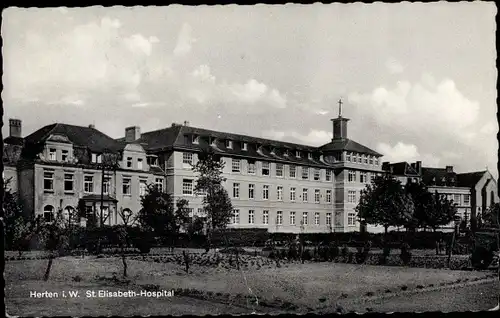 Ak Herten bei Recklinghausen, St. Elisabeth-Hospital