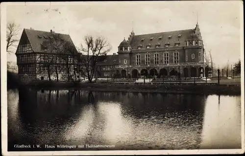 Ak Gladbeck im Ruhrgebiet, Haus Wittringen mit Heimatmuseum