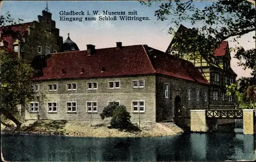 Ak Gladbeck in Westfalen, Museum, Schloss Wittringen