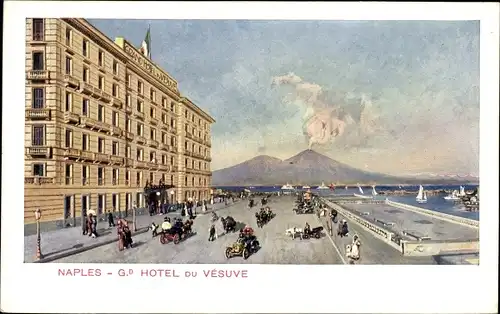 Ak Naples Campania, Grand Hotel du Vesuve