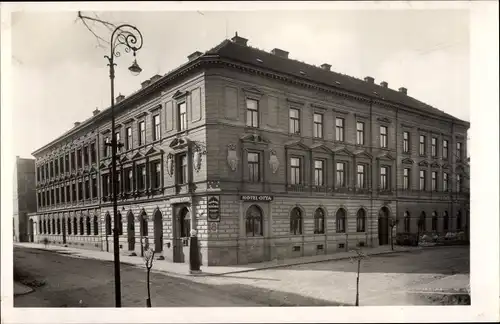 Ak Josefov Josefstadt Jaroměř Region Königgrätz, Stadtansicht, Hotel Otta