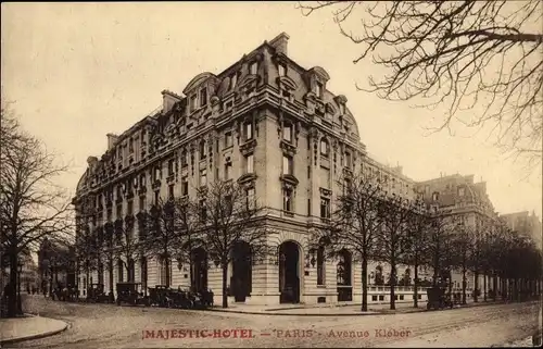 Ak Paris XVI. Arrondissement Passy, Majestic Hotel, Avenue Kleber