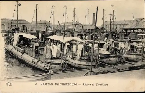 Ak Cherbourg Manche, Reserve de Torpilleurs