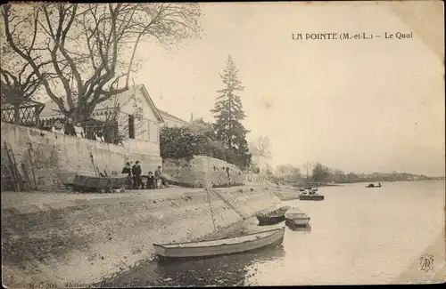 Ak La Pointe Maine et Loire, Le Quai