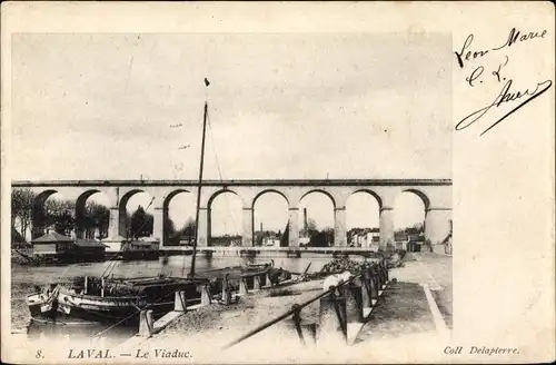 Ak Laval Mayenne, Le Viaduc