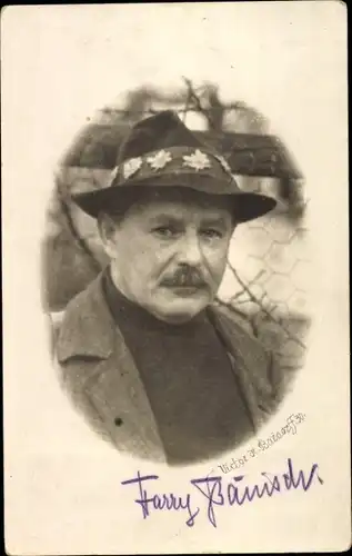 Ak Helmstedt in Niedersachsen, Mandelbrennerei Harry Banisch, Portrait