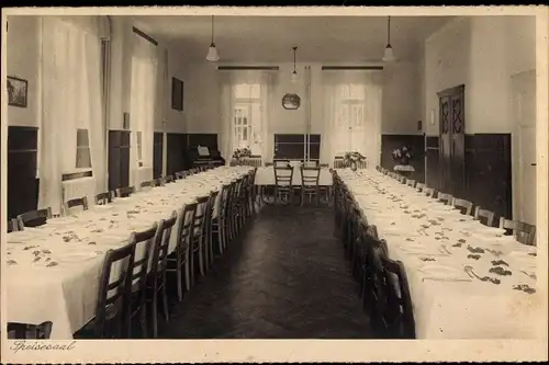 Ak Gunzenhausen im Fränkischen Seenland, Diakonissen Mutterhaus Hensoltshöhe, Speisesaal