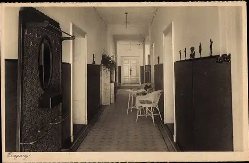 Ak Gunzenhausen im Fränkischen Seenland, Diakonissen Mutterhaus Hensoltshöhe, Eingang