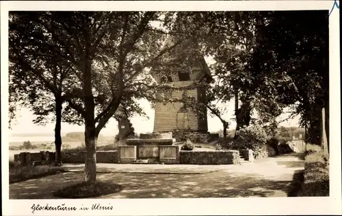 Ak Ulsnis an der Schlei, Glockenturm