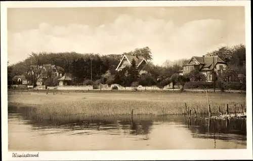 Ak Ulsnisstrand Ulsnis an der Schlei, Ortspartie, Schleiufer