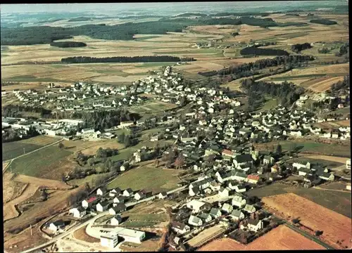 Ak Regnitzlosau in Oberfranken, Fliegeraufnahme