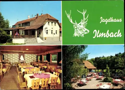 Ak Ilmbach Prichsenstadt in Unterfranken, Jagdhaus