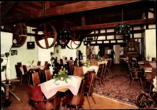 Ak Nümbrecht im Oberbergischen Kreis, Restaurant Historische Holsteinsmühle