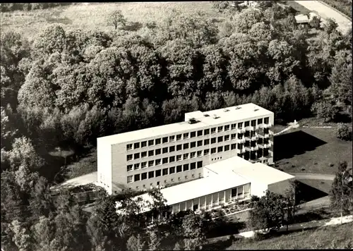 Ak Oberursel im Taunus Hessen, Johannesstift, Kindergärtnerinnenseminar, Fliegeraufnahme