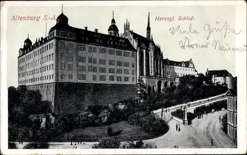 Ak Altenburg Thüringen, Herzogliches Schloss