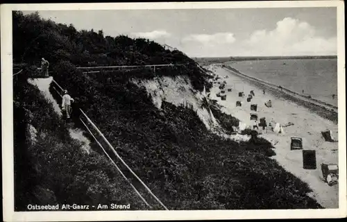 Ak Ostseebad Alt Gaarz Rerik, am Strand