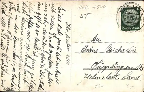 Ak Dessau in Sachsen Anhalt, Gestänge