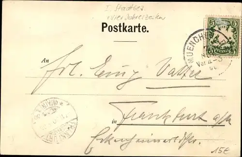 Ak München, Vier Jahreszeiten, American Bar