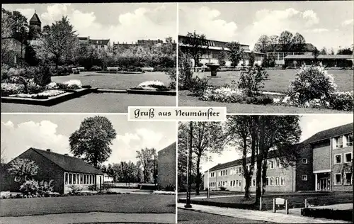 Ak Neumünster in Holstein, Textilfachschule