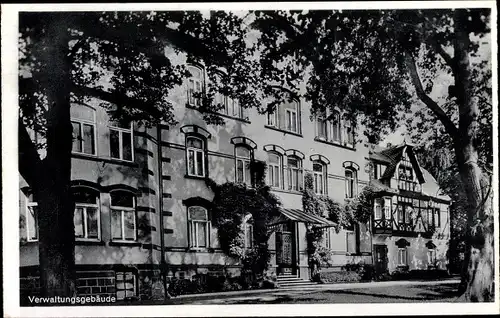 Ak Lüttringhausen Remscheid im Bergischen Land, Verwaltungsgebäude, Stiftung Tannenhof