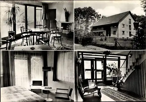 Ak Undeloh in der Lüneburger Heide, Wittes Gasthaus u. Pension