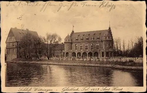 Ak Gladbeck im Ruhrgebiet, Schloss Wittringen