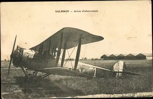 Ak Salmson, Avion d'observation, französisches Militärflugzeug
