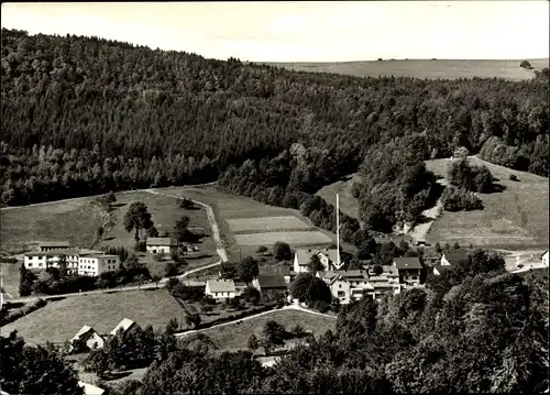 Ak Obernhausen Gersfeld in der Rhön Hessen, Gasthof und Pension Zur Fuldaquelle