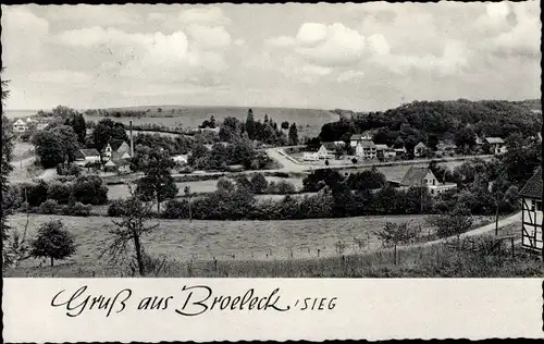 Ak Broeleck Bröleck Ruppichteroth Nordrhein Westfalen, Panorama