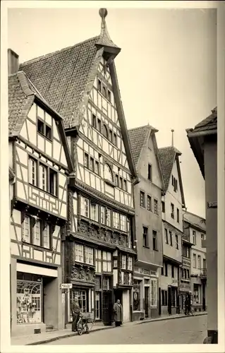 Ak Bad Münstereifel, J. P. Eicks, Friseur, Feinkost Haus