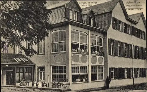 Ak Nieder Weisel Butzbach Hessen, Johanniter-Krankenhaus