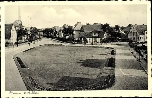 Ak Dąbie Szczecin Altdamm Stettin Pommern, Kreth Platz