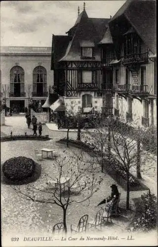 Ak Deauville Calvados, La Tour du Normandy Hotel