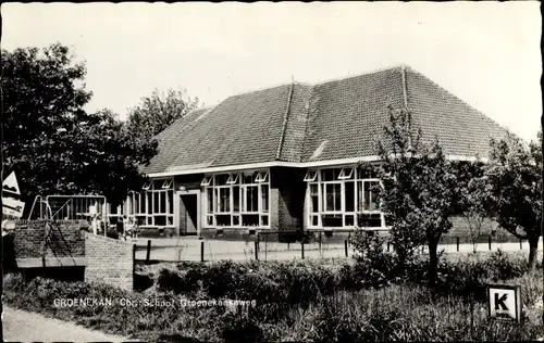 Ak Groenekan Utrecht Niederlande, Chr. School Groenekanseweg