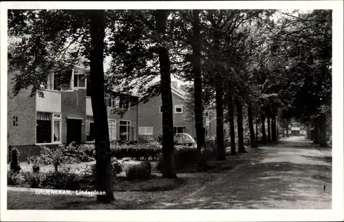 Ak Groenekan Utrecht Niederlande, Lindenlaan
