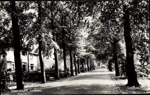 Ak Groenekan Utrecht Niederlande, Lindenlaan