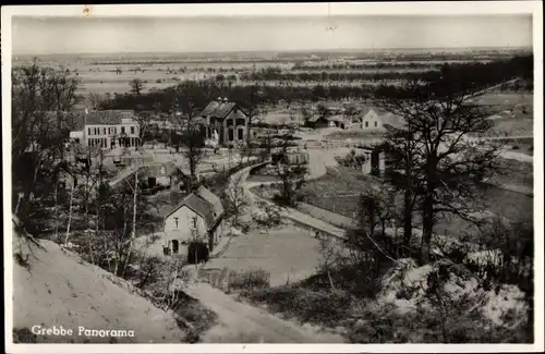 Ak Rhenen Utrecht Niederlande, Grebbe, Panorama vom Ort