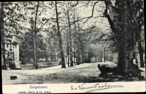 Ak Lage Vuursche Baarn Utrecht Niederlande, Dorpstraat